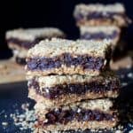 Stack of three date bars.
