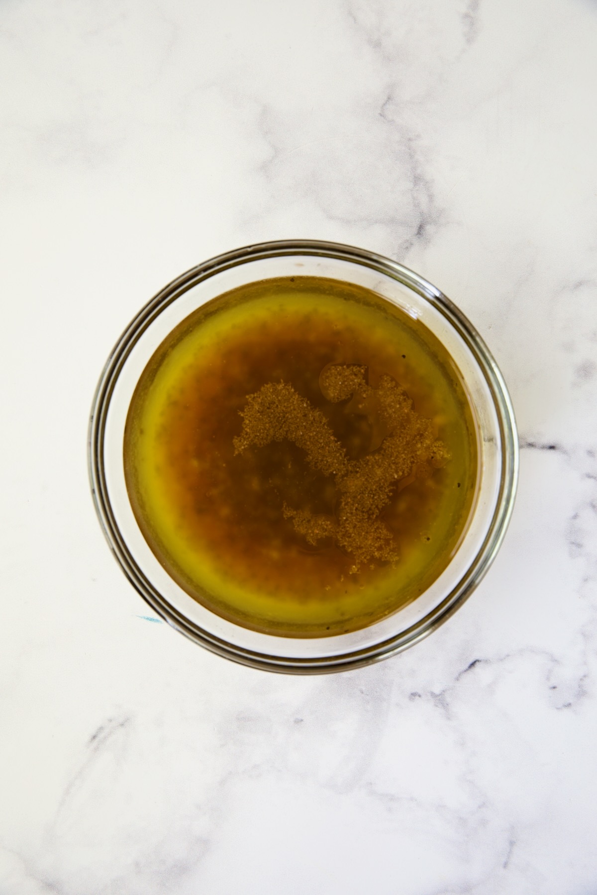 Dressing for marinated tomatoes.