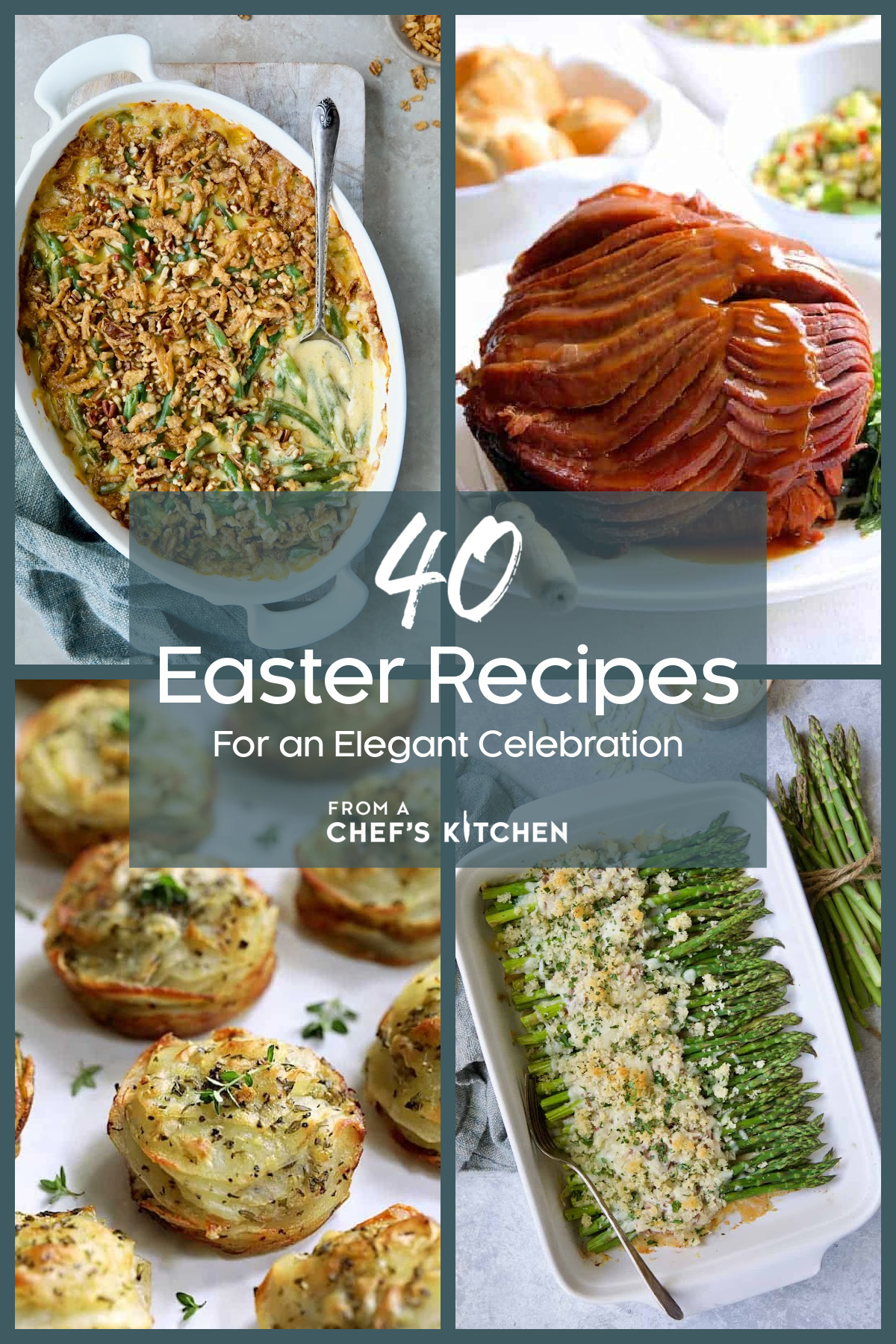 Graphic for 40 Easter Recipes for an Elegant Celebration